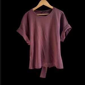 Express Short Sleeve Brown Tee